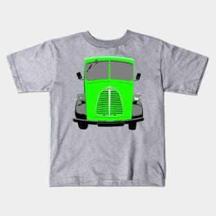 Morris 1950s classic van green Kids T-Shirt